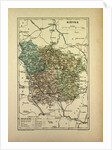 Map of Nièvre France by Anonymous