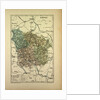 Map of Nièvre France by Anonymous