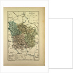 Map of Nièvre France by Anonymous