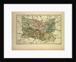 Map of Oise France by Anonymous