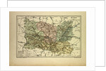 Map of Oise France by Anonymous