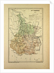 Map of Hautes Pyrénées France by Anonymous