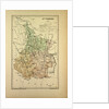 Map of Hautes Pyrénées France by Anonymous