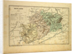 Map of Haute-Saône France by Anonymous