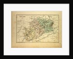 Map of Haute-Saône France by Anonymous