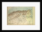 Map of Algeria and Tunisia by Anonymous