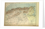 Map of Algeria and Tunisia by Anonymous