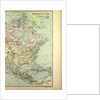 Map of North America by Anonymous
