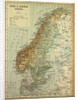 Map of Sweden Denmark and Norway by Anonymous