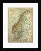 Map of Sweden Denmark and Norway by Anonymous