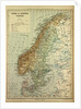Map of Sweden Denmark and Norway by Anonymous