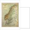 Map of Sweden Denmark and Norway by Anonymous