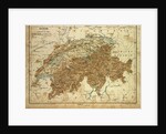 Map of Switzerland by Anonymous