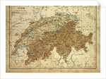 Map of Switzerland by Anonymous