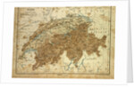 Map of Switzerland by Anonymous