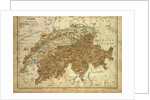 Map of Switzerland by Anonymous
