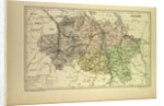 Map of Allier France by Anonymous