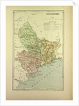 Map of Alpes-Maritimes France by Anonymous