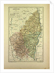 Map of Ardêche France by Anonymous