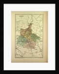 Map of Ardennes France by Anonymous