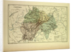 Map of Cantal France by Anonymous