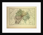 Map of Cantal France by Anonymous
