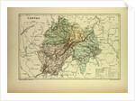 Map of Cantal France by Anonymous