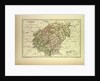 Map of Corrèze France by Anonymous