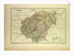Map of Corrèze France by Anonymous