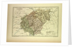 Map of Corrèze France by Anonymous