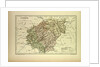 Map of Corrèze France by Anonymous