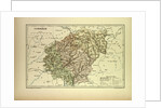 Map of Corrèze France by Anonymous