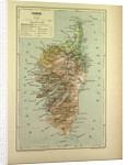 Map of Corse France by Anonymous