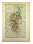 Map of Corse France by Anonymous