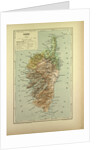 Map of Corse France by Anonymous