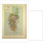 Map of Corse France by Anonymous