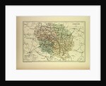 Map of Creuse France by Anonymous