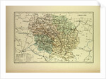 Map of Creuse France by Anonymous