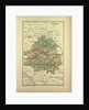 Map of Dordogne France by Anonymous