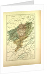 Map of Doubs France by Anonymous