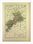 Map of Haute-Garonne France by Anonymous