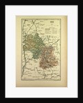 Map of Isère France by Anonymous