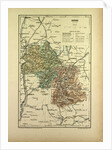 Map of Isère France by Anonymous