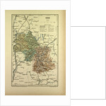 Map of Isère France by Anonymous