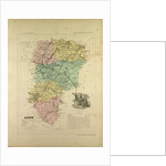 Map of Aisne France by Anonymous