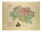 Map of Allier France by Anonymous