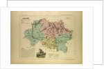 Map of Allier France by Anonymous