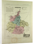 Map of Ardennes France by Anonymous