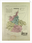 Map of Ardennes France by Anonymous
