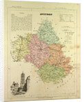 Map of Aveyron France by Anonymous